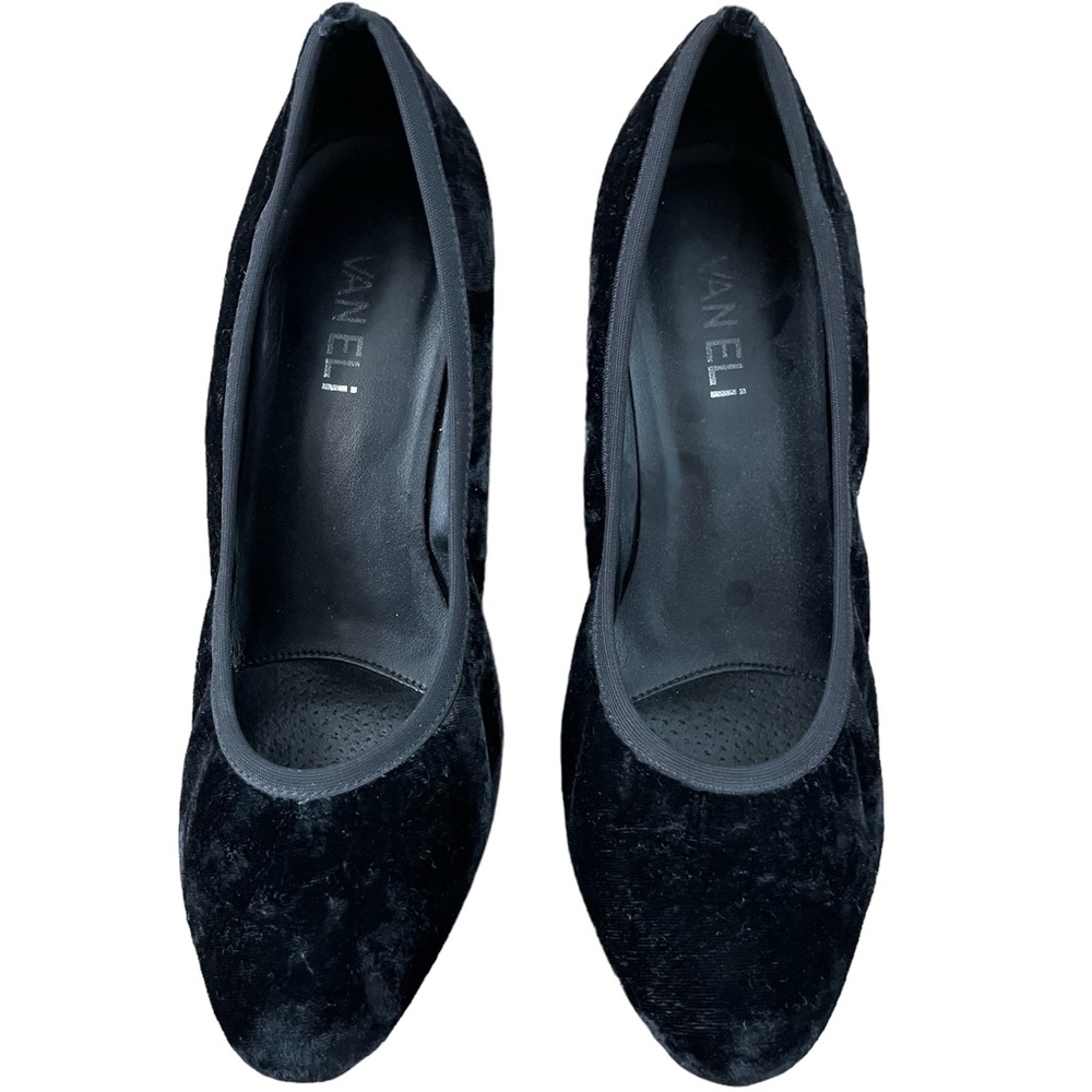 Crushed Velvet Vaneli Heels